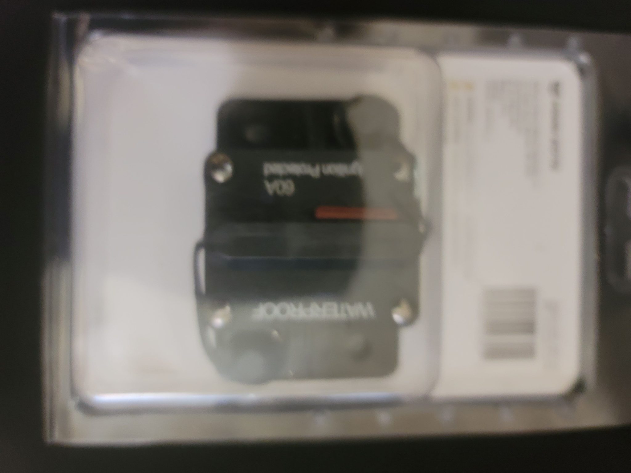 MINN KOTA MKR19 60A WATERPROOF CIRCUIT BREAKER Drewcraft LLC