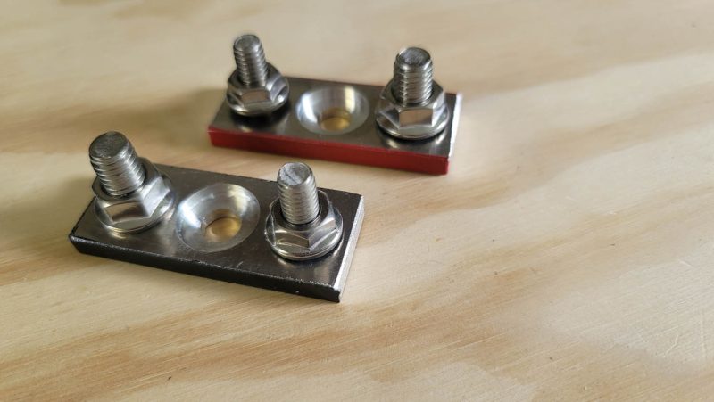 DieHard Battery Accessories: Bolt Extender , Brass, Long Side, 1 Ea