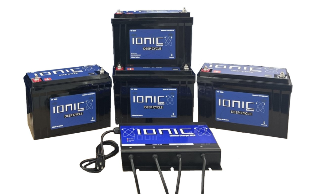 12v/36v125/125 wcharger Ionic Battery Super Power Special Drewcraft LLC